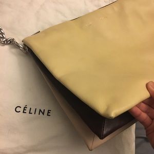 Celine trio shoulder /clutch